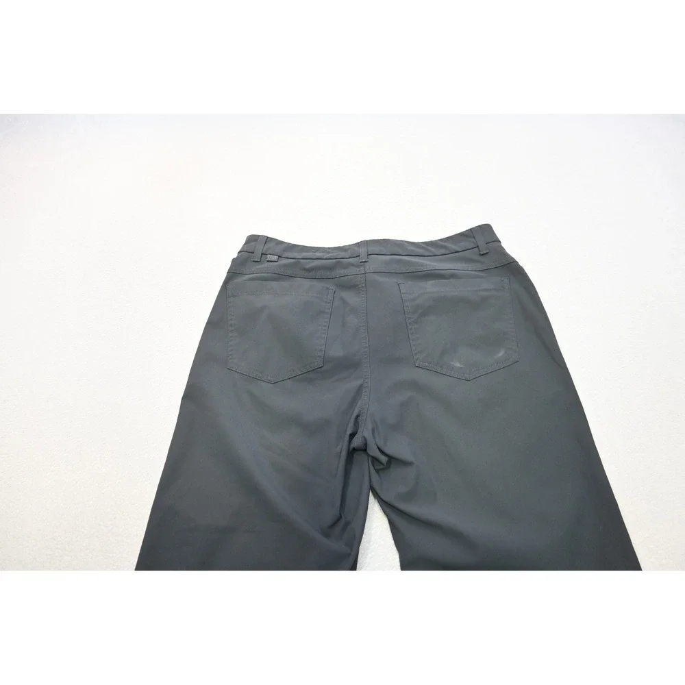 VRST Athletic Fit Golf Pants Mens 33x28 Dark Gray Technical Stretch Excellent